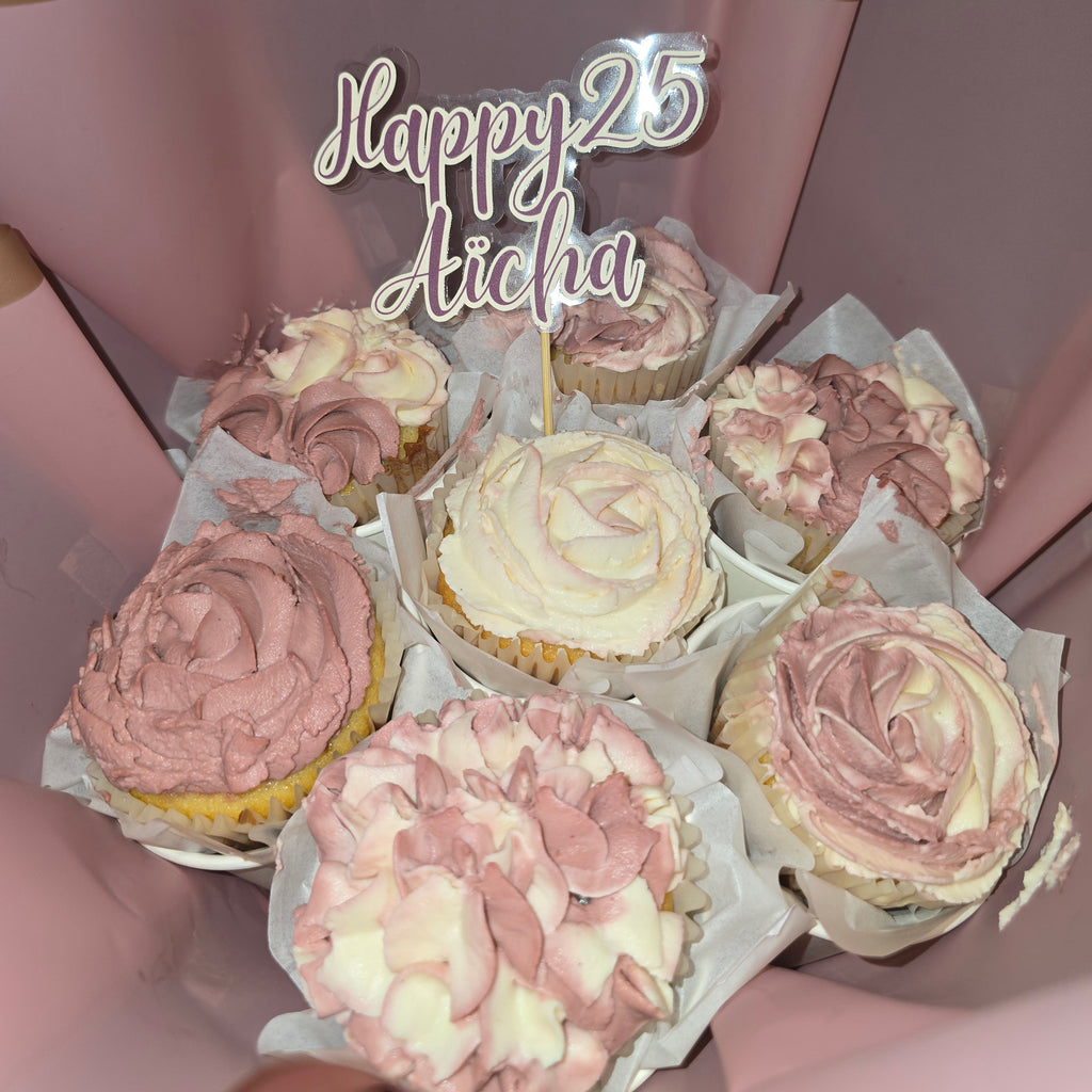 Bouquet de cupcakes