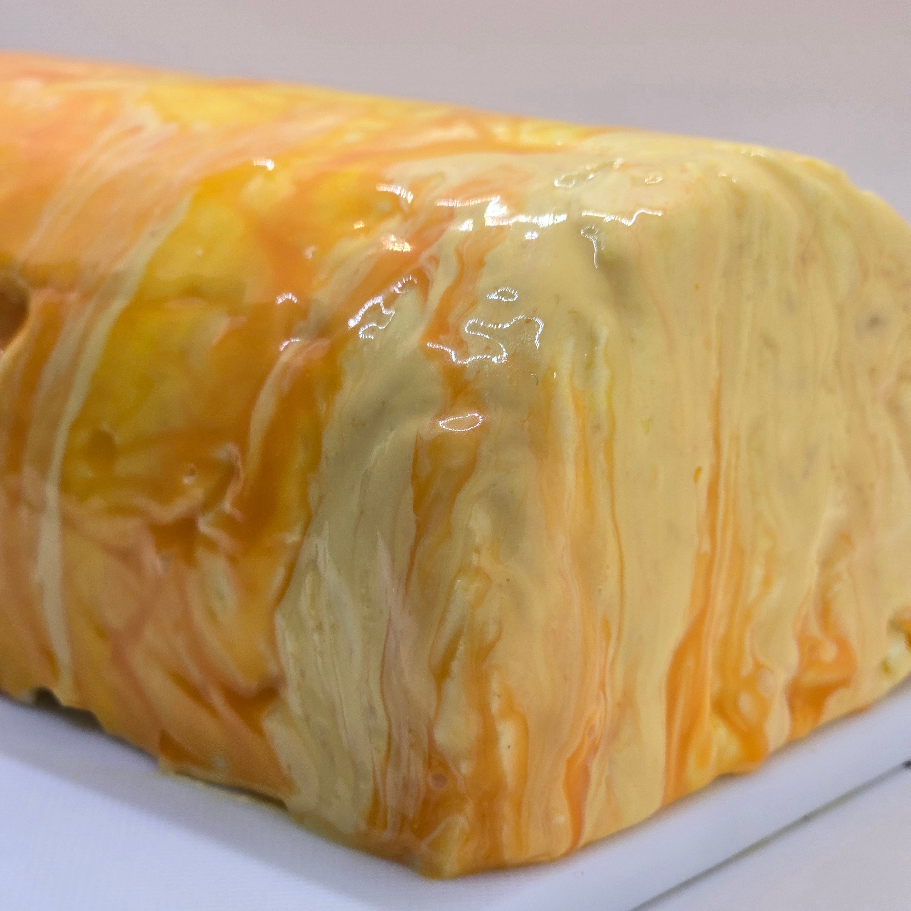 Bûche mangue citron