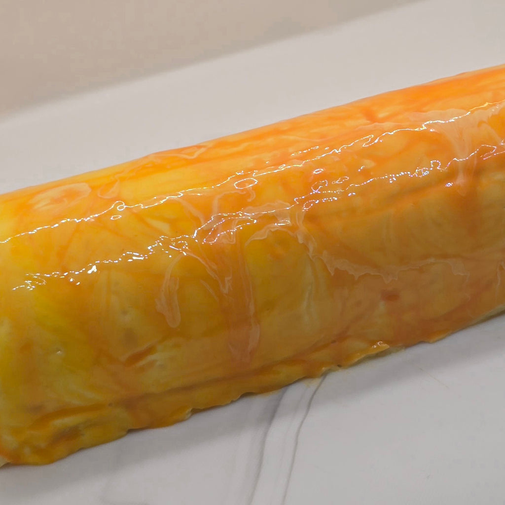 Bûche mangue citron