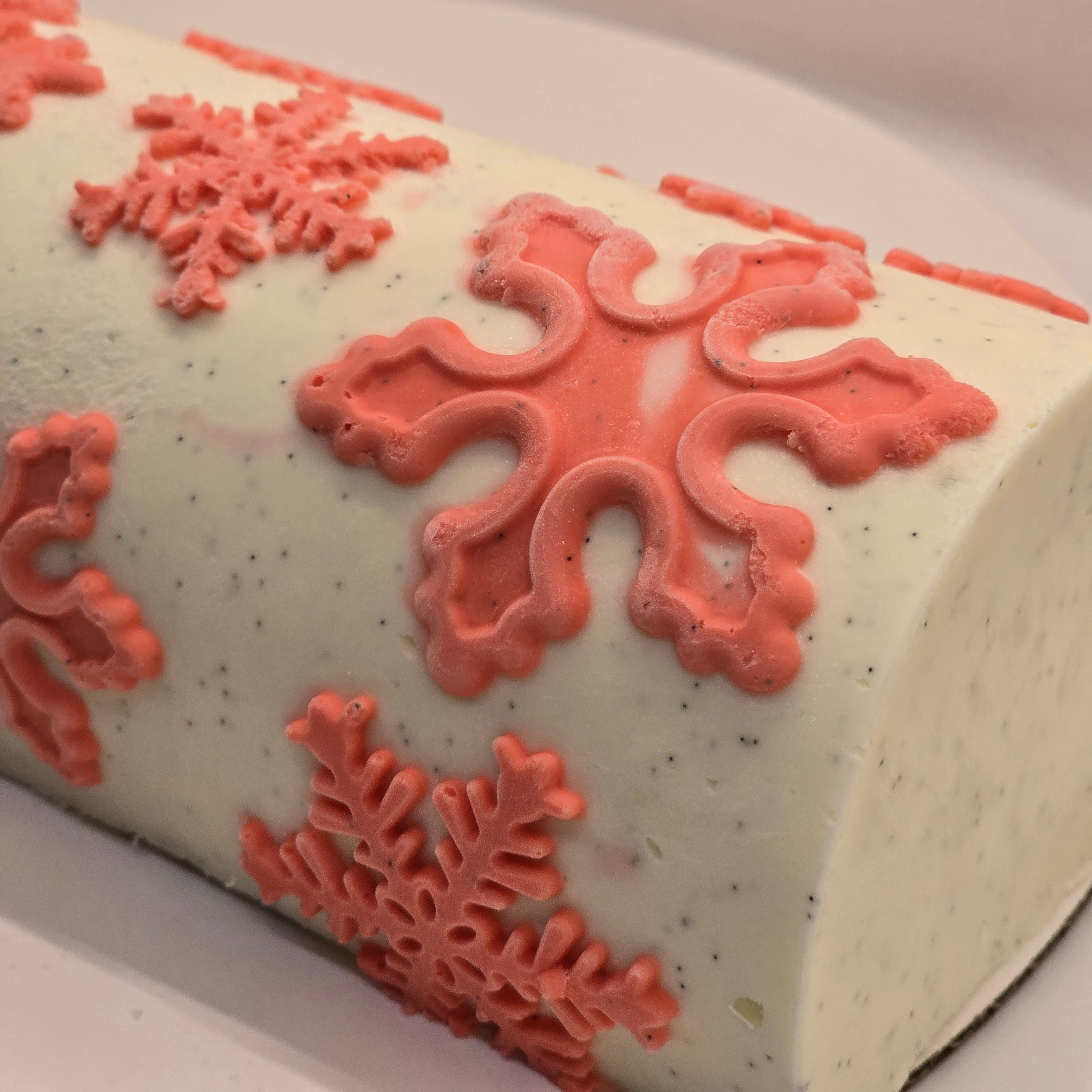 Bûche caramel vanille