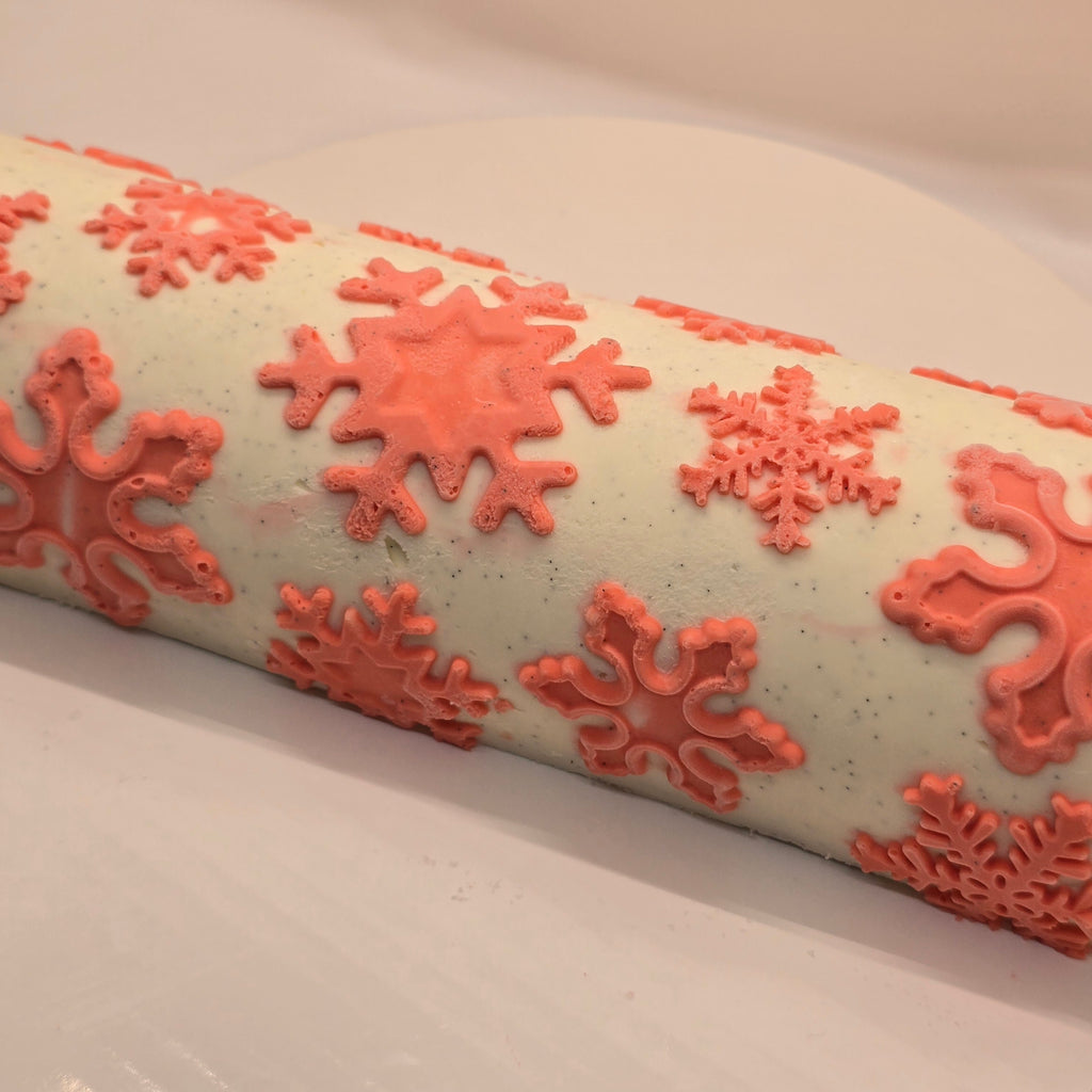 Bûche caramel vanille