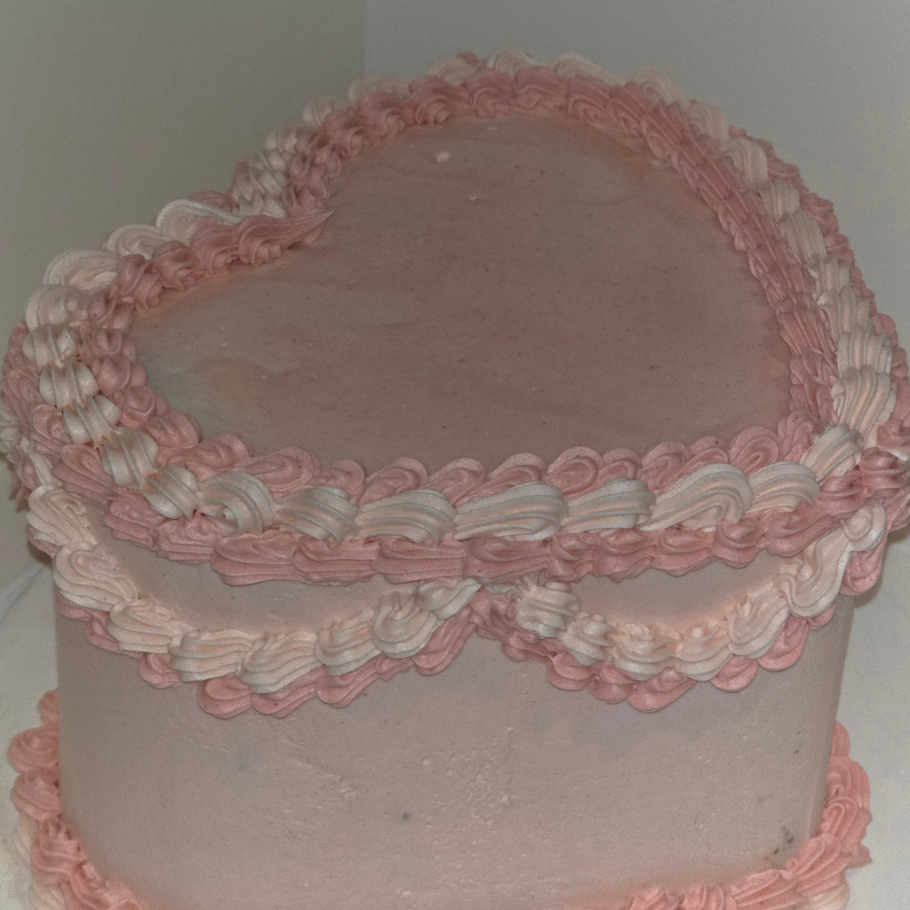 Tall Heart cake - 4 layers