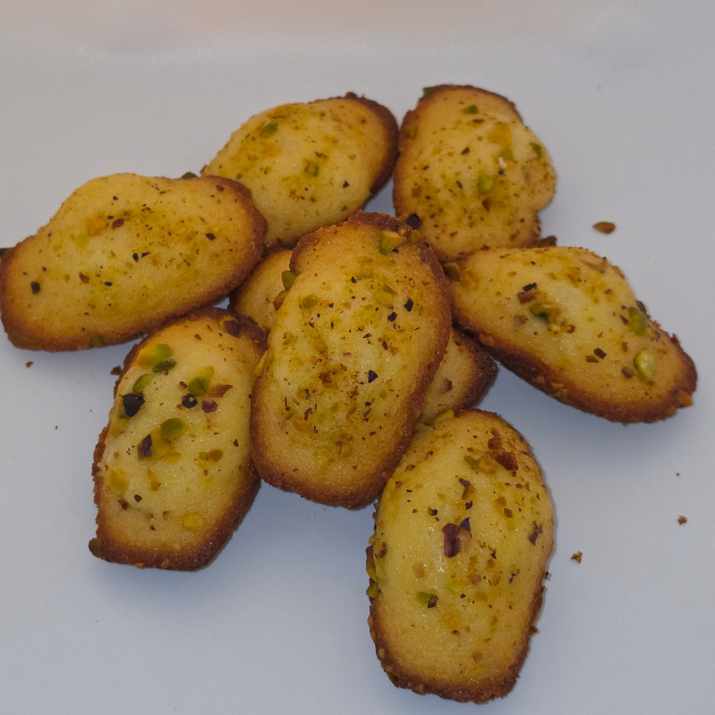 Madeleine à la pistache